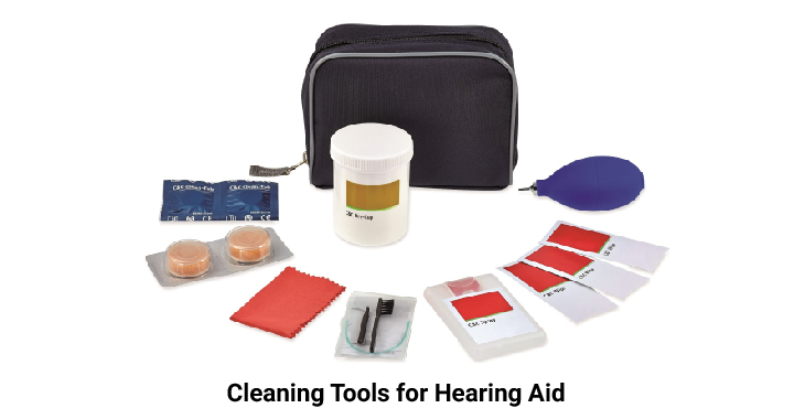 Cleaning Tools for Hearing Aid